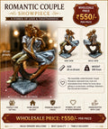 ROMANTIC COUPLE STATUE