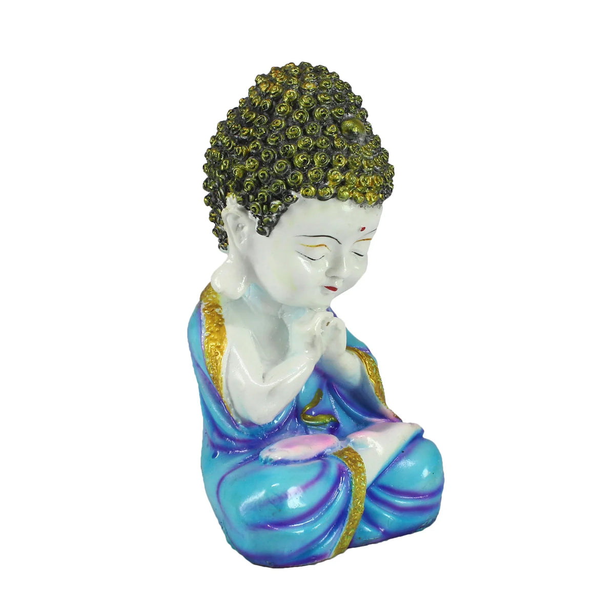 Praying Monk Buddha Statue