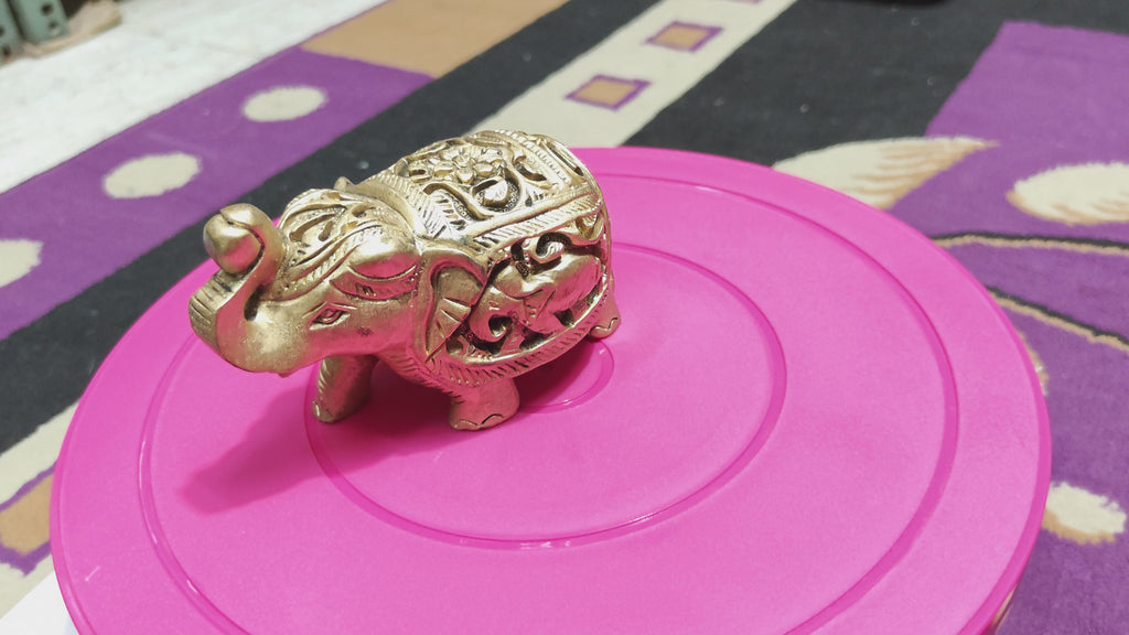 Brass elephant look a like
