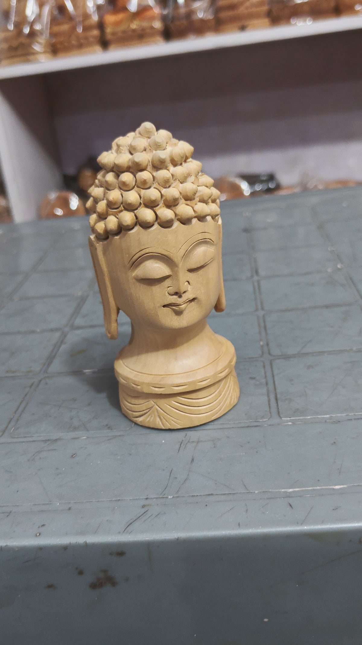 Dashboard Buddha head