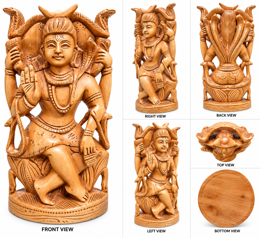 Wooden shiv ji