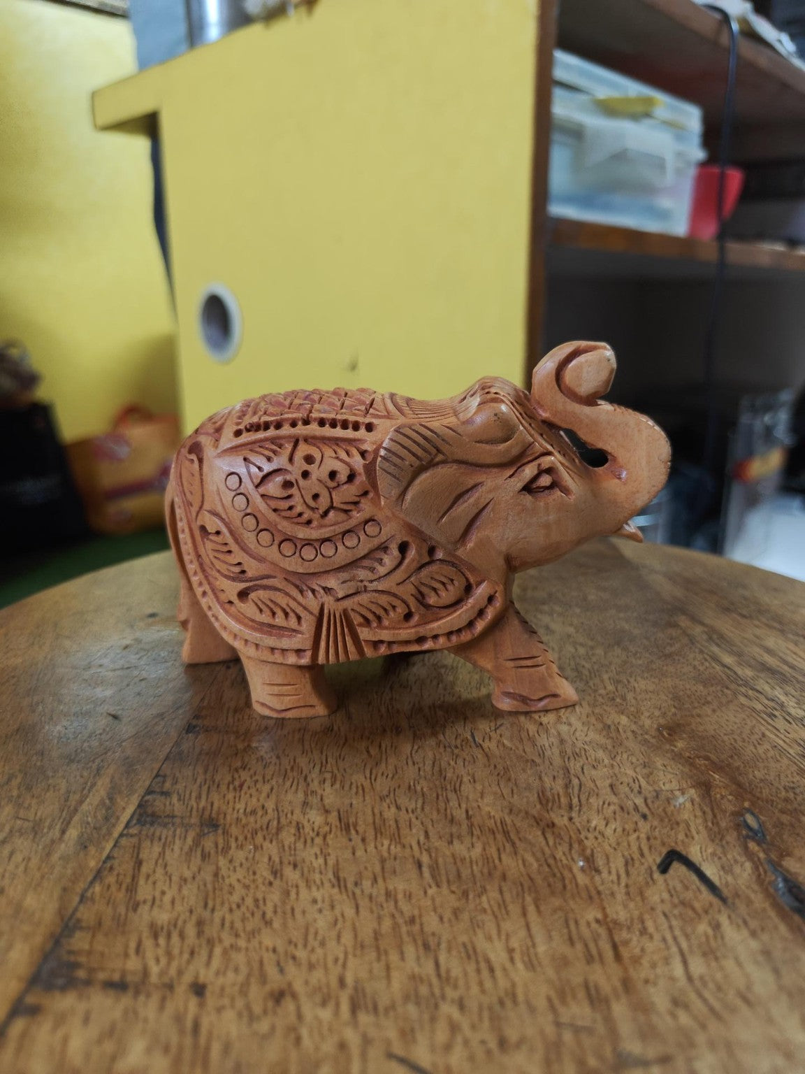 Elephant 3 inch trunk up fat