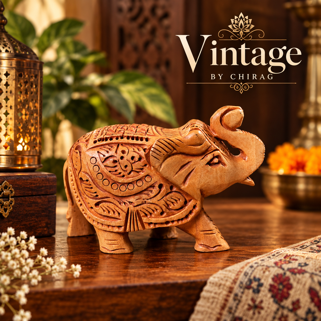 Elephant 3 inch trunk up fat