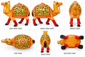 Wooden hand painted handcrafted beautiful camel