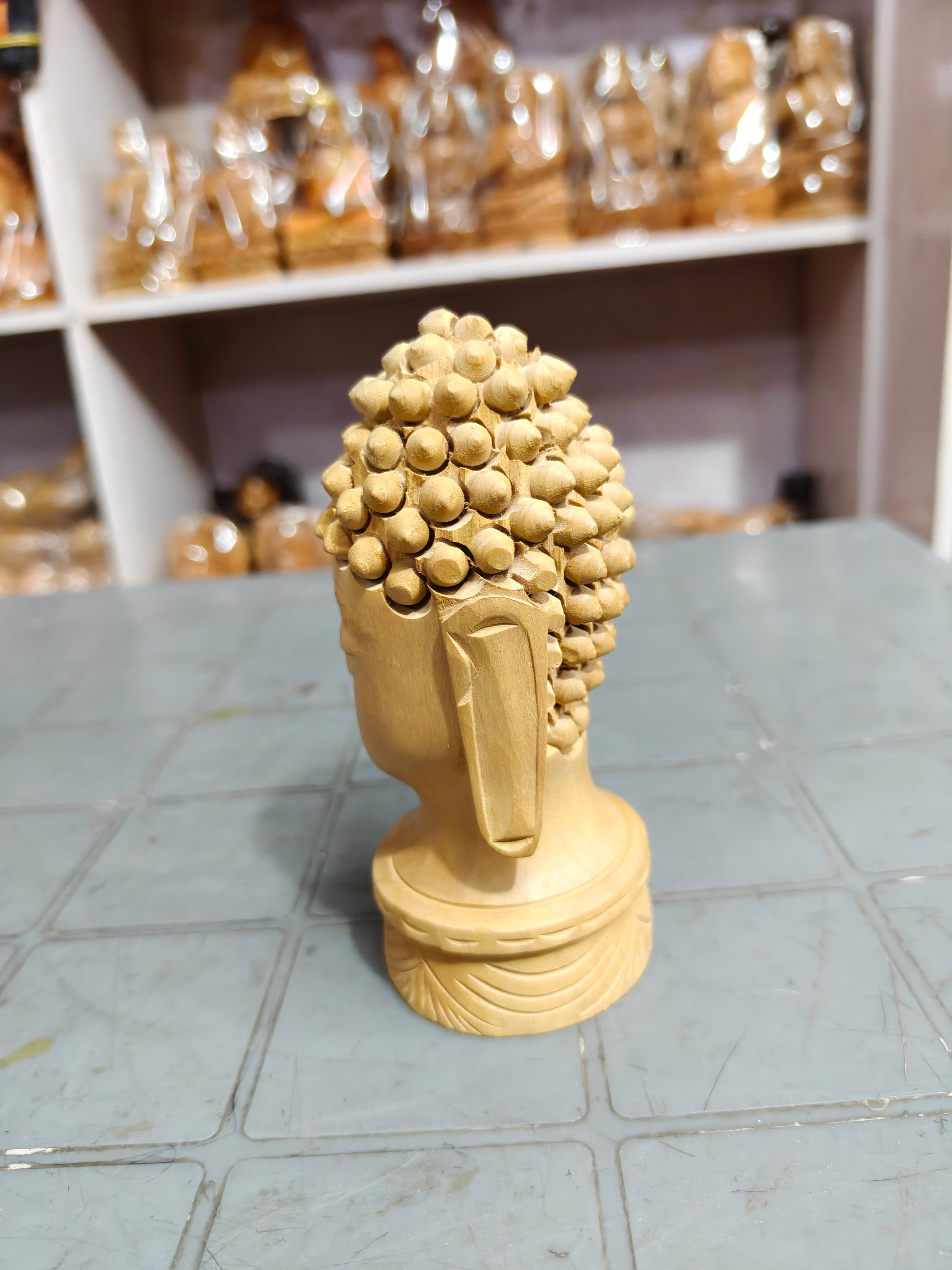 Dashboard Buddha head