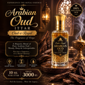 Golden arabian oud