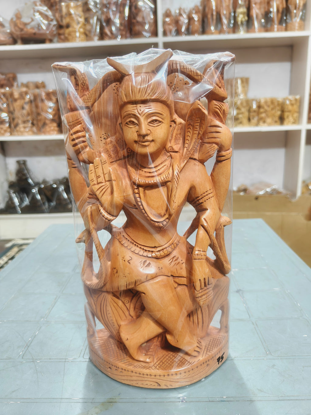 Wooden shiv ji