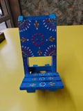 Wooden chair mobile stand