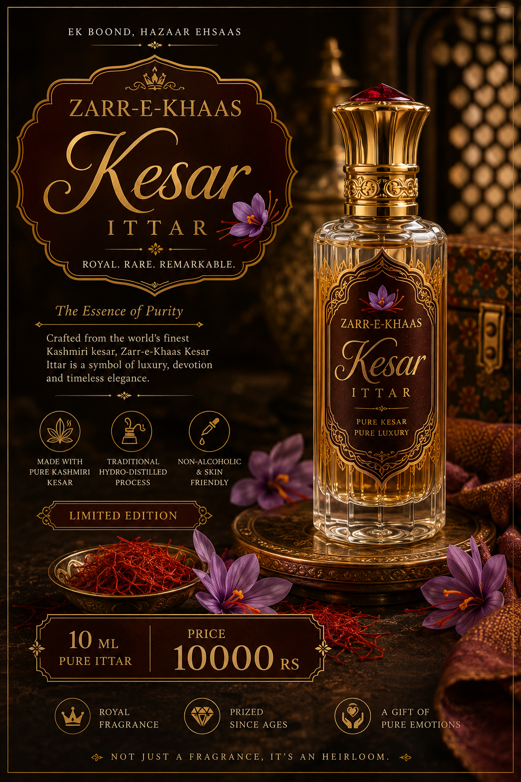 Special original kesar ittar