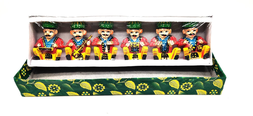 Wooden musician set