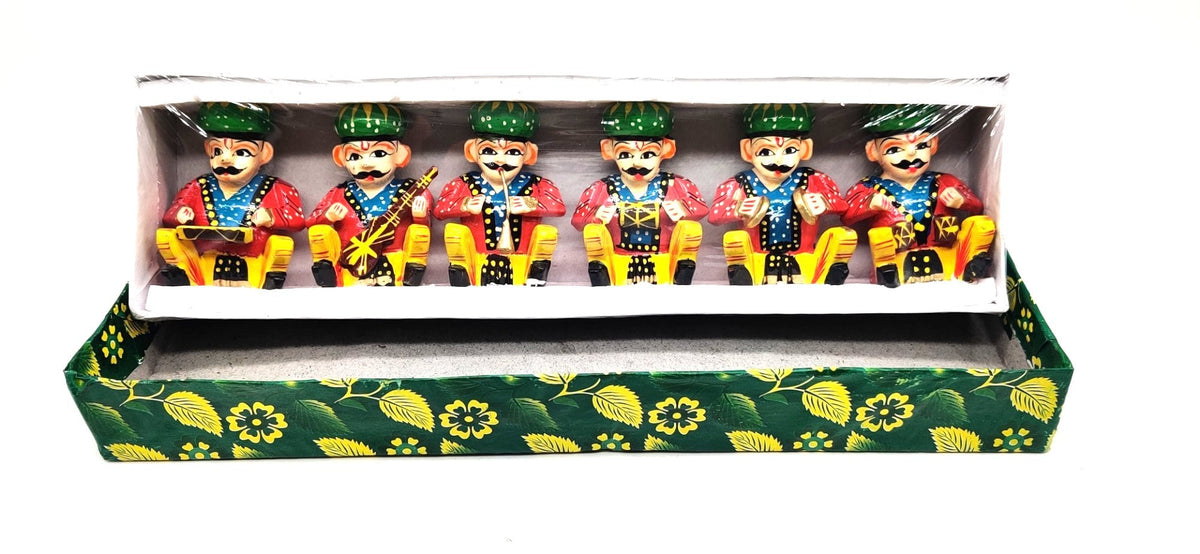 Wooden musician set
