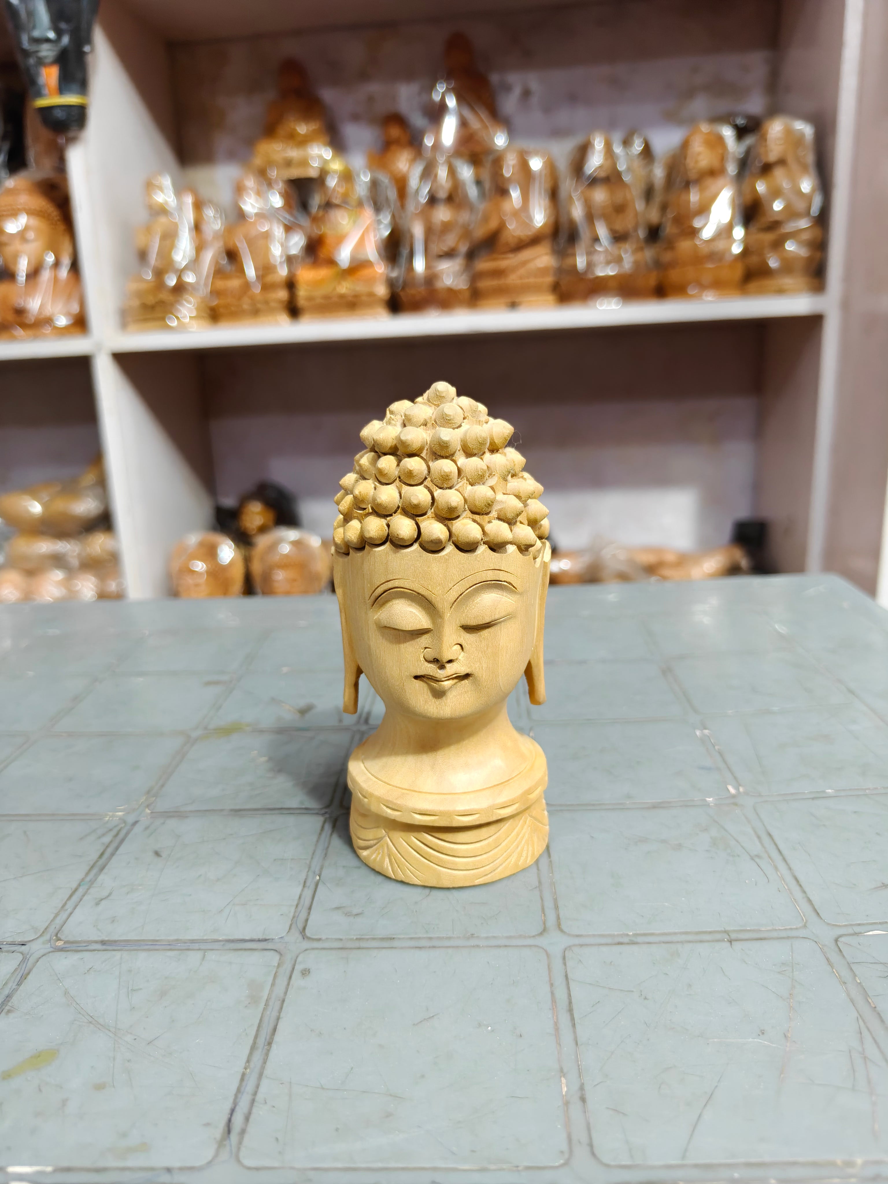 Dashboard Buddha head