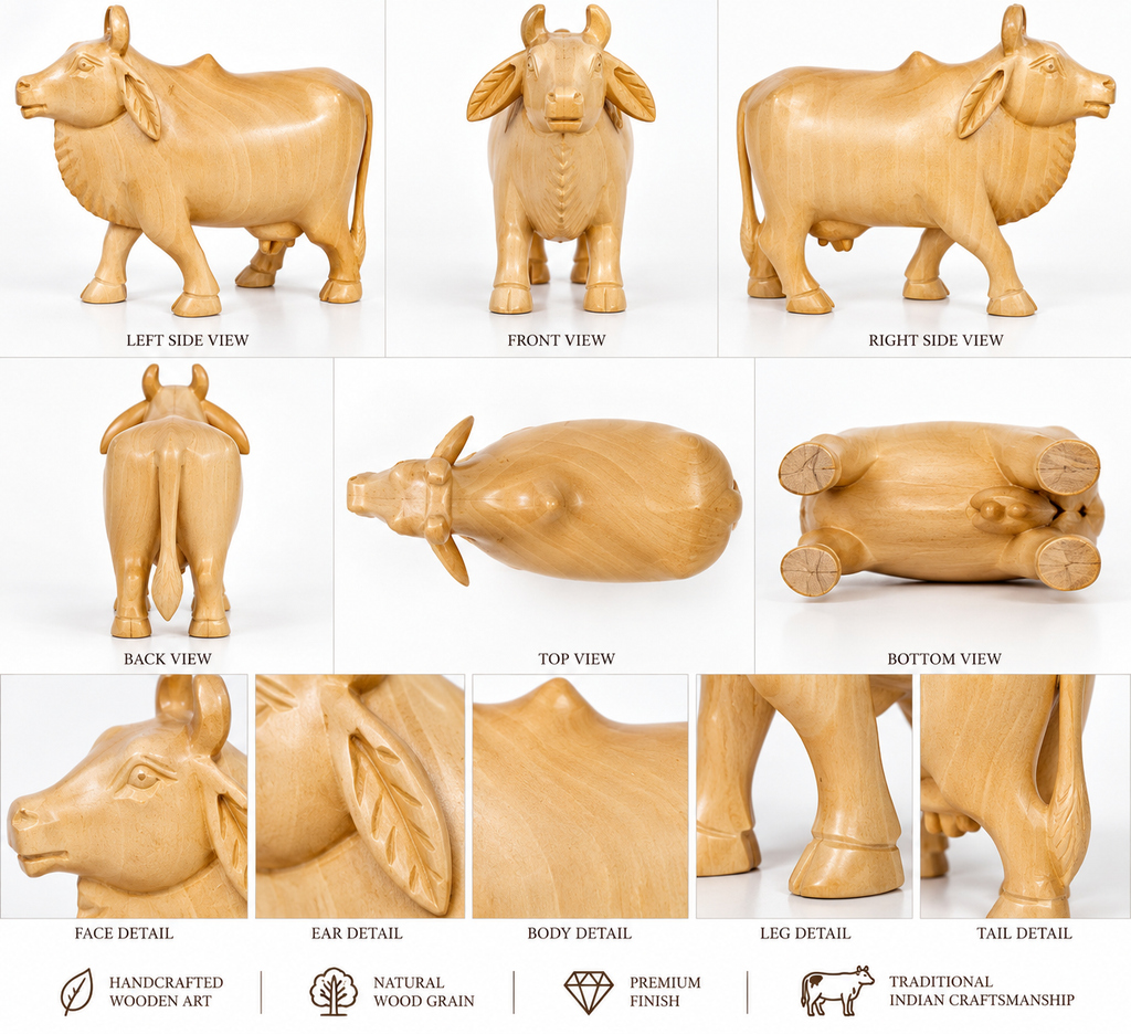 Wooden cow
