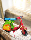 Wooden toy scooter