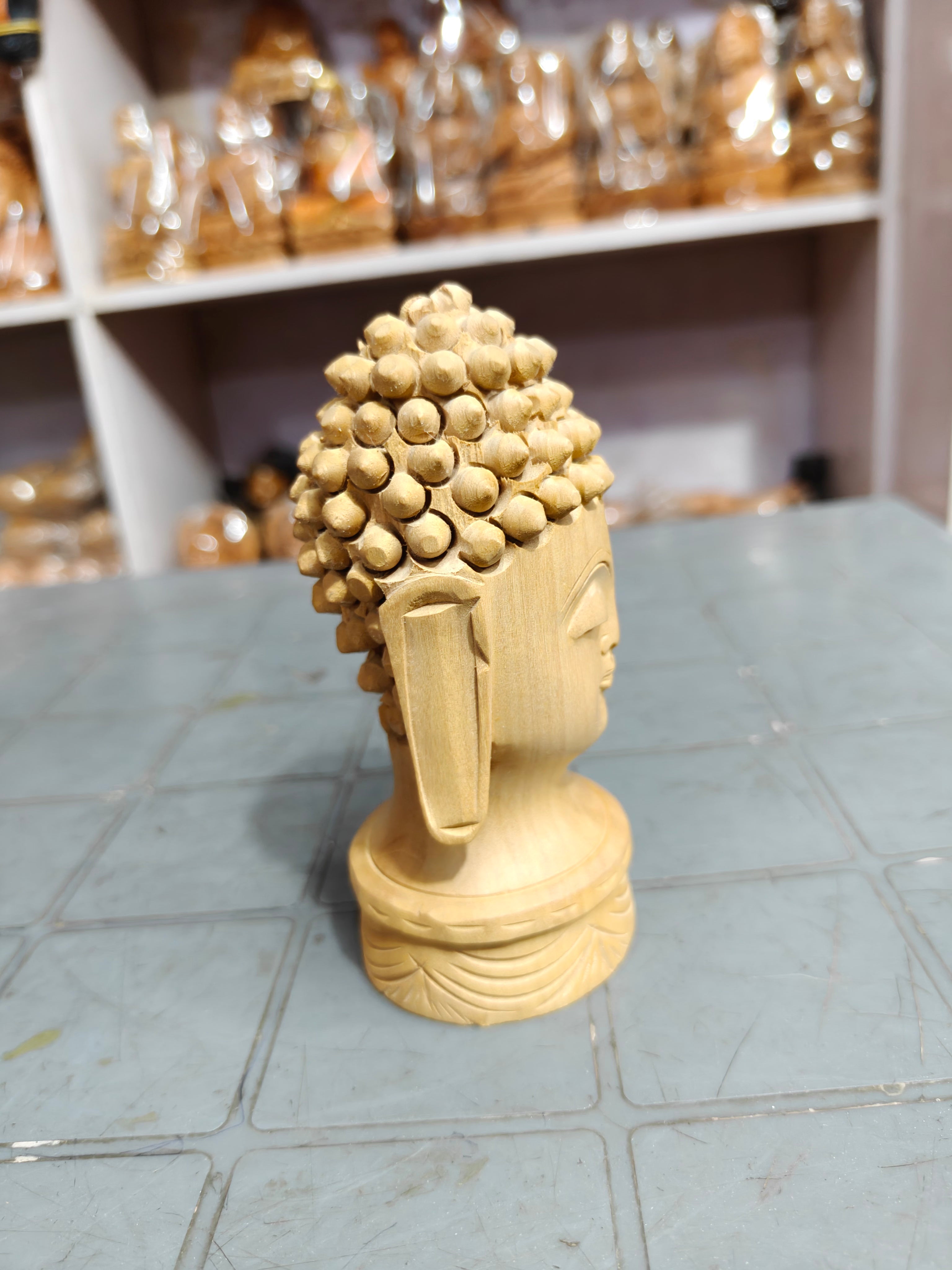 Dashboard Buddha head