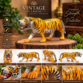 Tiger marble painting