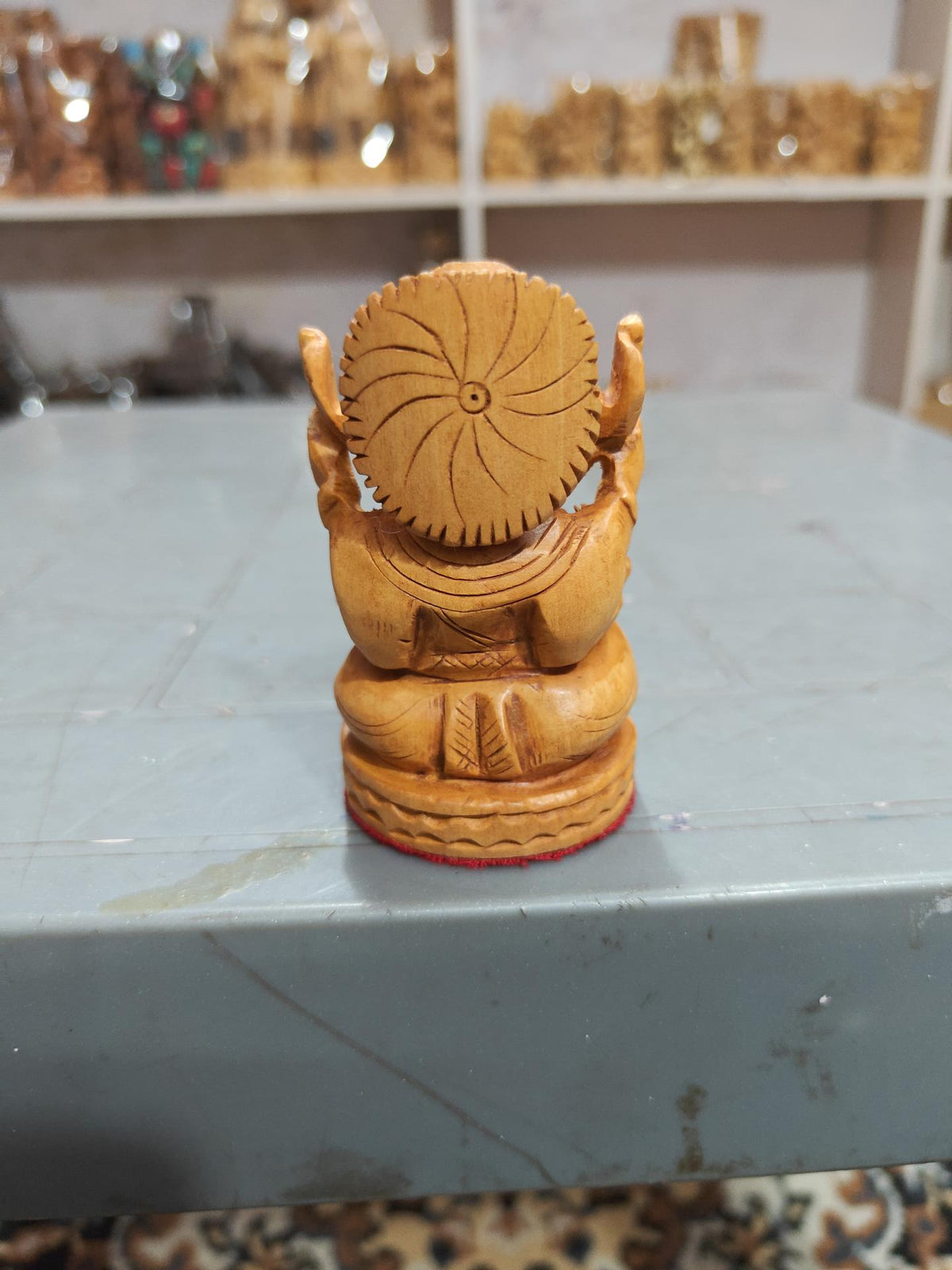 Wooden ganesh 3 inch