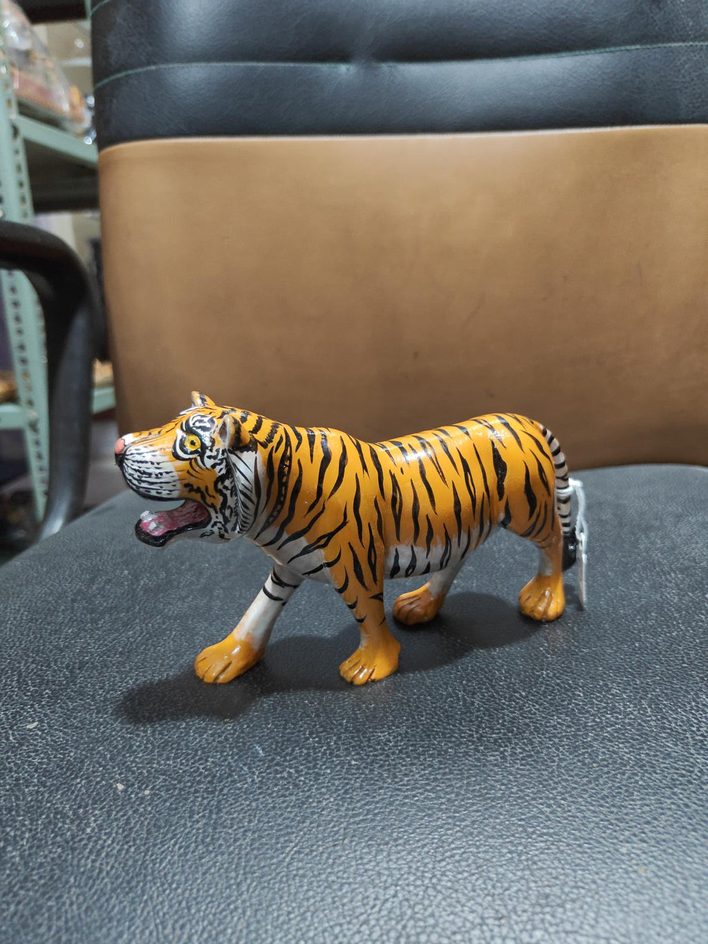 Tiger marble painting